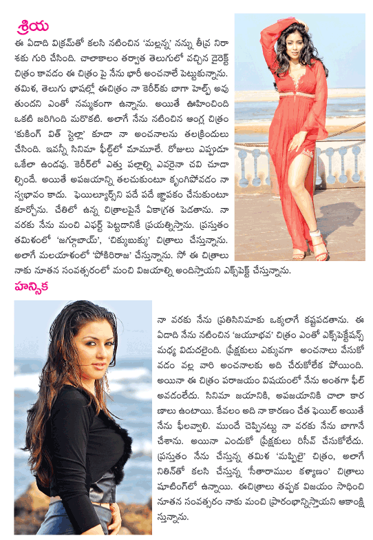 telugu heroines 2009 review